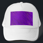 Marbled Purple Trucker Hat<br><div class="desc">Beautiful purple minimalist marble pattern!</div>