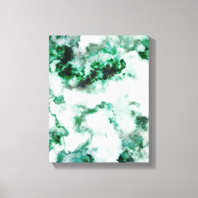 Marbled Quartz Texture Canvas Print (Front)