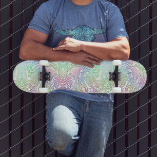 Marbled Rainbow Skateboard