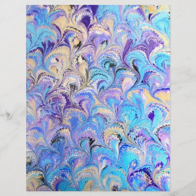 Marbled Scrapbook Paper (Front)