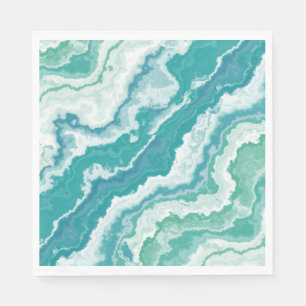 marbled sea foam : napkin