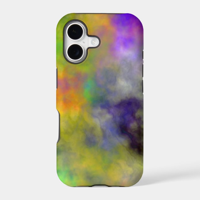 Marbled Sky abstract art case for iPhone 5 (Back)