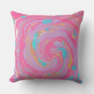 Marbled Swirl Cushion