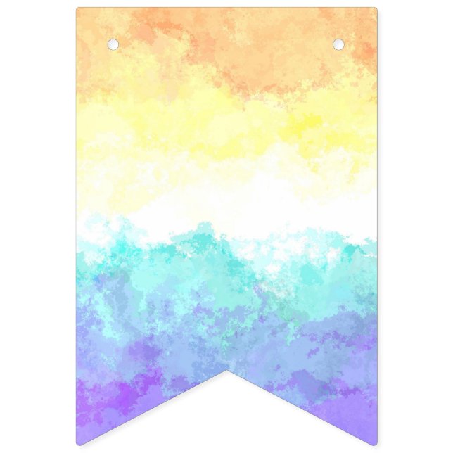 Marbled Swirly Boho Abstract Genderfaun Pride Flag (First Flag)