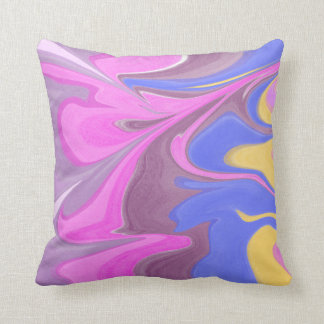 Marbled Throw Pillow