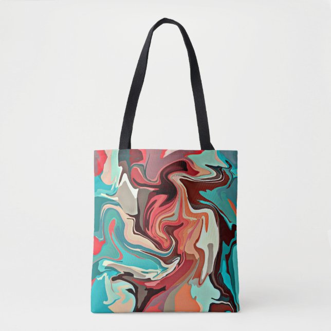 Marbled Tote Bag (Front)