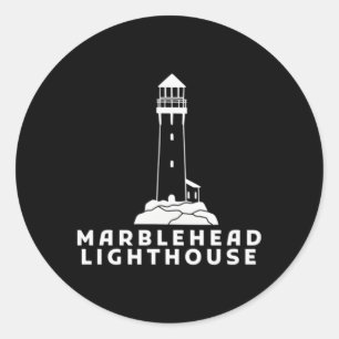 Marblehead Lighthouse Classic Round Sticker