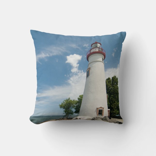Marblehead Lighthouse Cushion (Front)