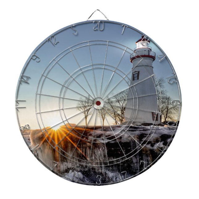 Marblehead Lighthouse Dartboard (Front)