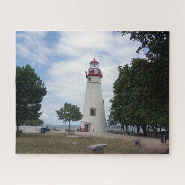 Marblehead Lighthouse Jigsaw Puzzle (Horizontal)