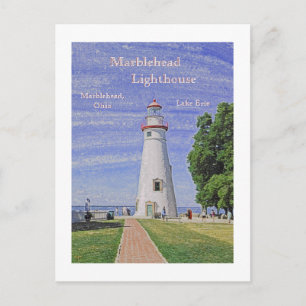 Marblehead Lighthouse/Lake Erie Postcard