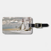 Marblehead Lighthouse Luggage Tag