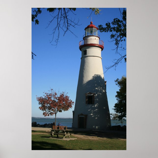 Marblehead Lighthouse, Ohio Poster (Front)