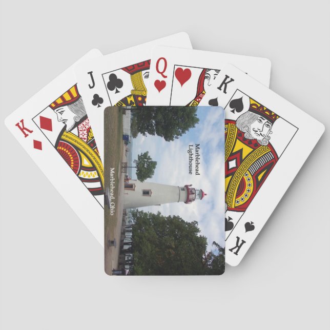 Marblehead Lighthouse playing cards (Back)