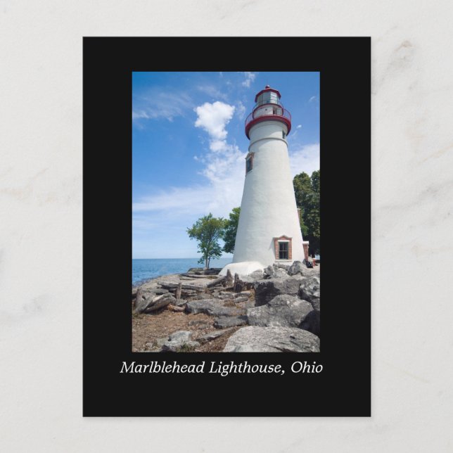 Marblehead Lighthouse Postcard (Front)