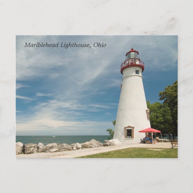 Marblehead Lighthouse Postcard (Front)