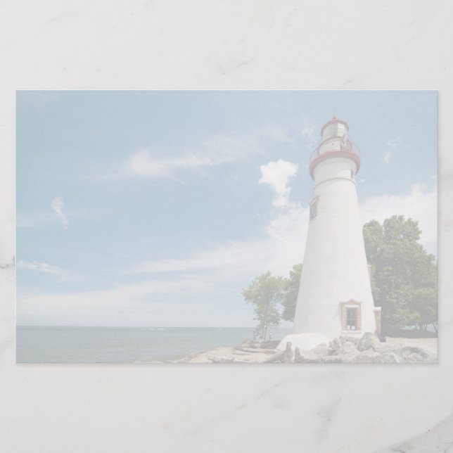 Marblehead Lighthouse Stationery (Front)