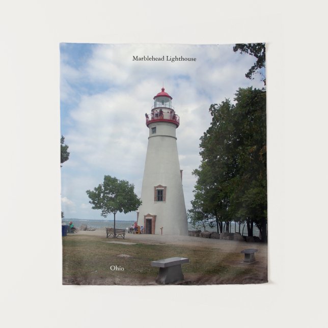 Marblehead Lighthouse tapestry (Front)