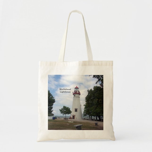 Marblehead Lighthouse tote bag (Front)