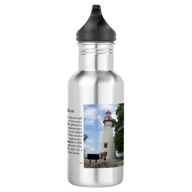 Marblehead Lighthouse water bottle (Right)