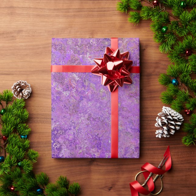 marbleised purple  wrapping paper (Holiday Gift)