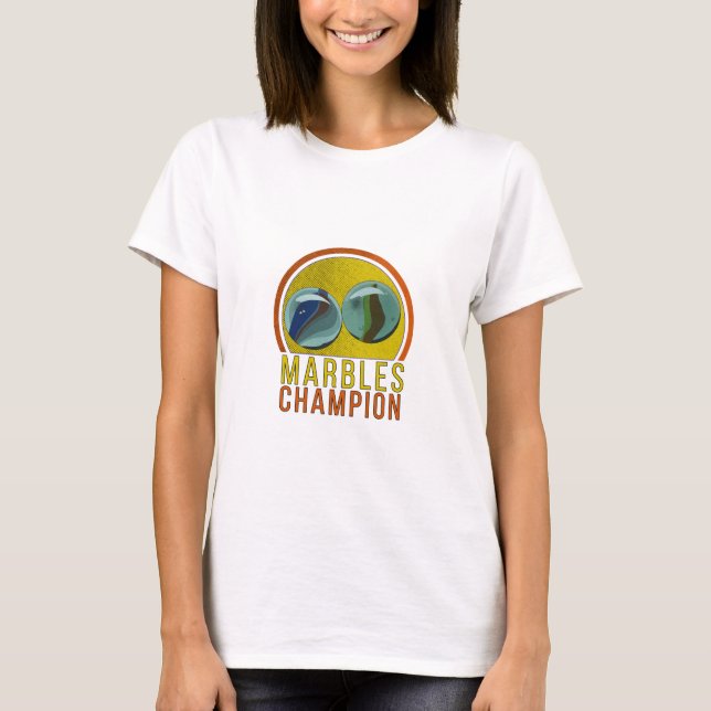 Marbles Champion T-Shirt (Front)