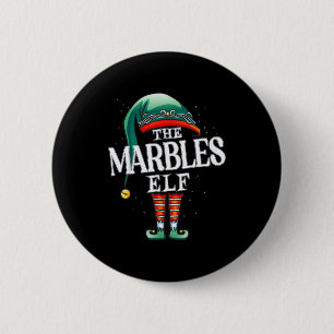 Marbles Elf Christmas Group Xmas Pajama Party 6 Cm Round Badge
