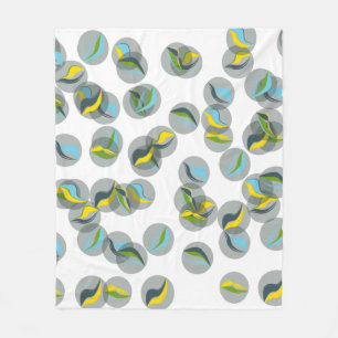 Marbles Fleece Blanket