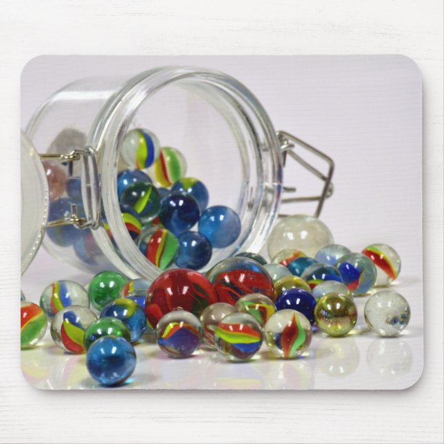marbles glass toys mouse mat (Front)