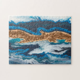 Marbling Jigsaw Puzzle