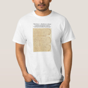 Marbury v. Madison, 5 U.S. 137 (1803) T-Shirt