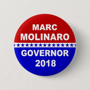 Marc Molinaro Governor New York 2018 6 Cm Round Badge