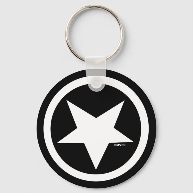 Marc Vachon BLACKSTAR Keychain (Front)