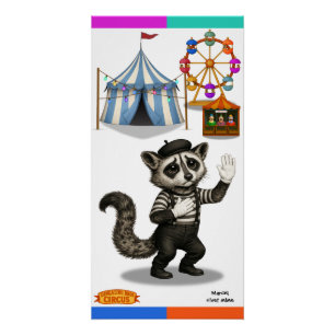 Marcel, civet mime poster