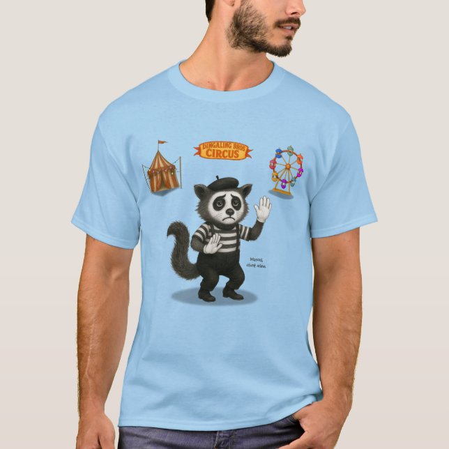 Marcel, civet mime T-Shirt (Front)