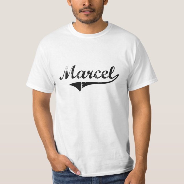 Marcel Classic Style Name T-Shirt (Front)