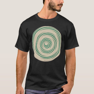 Marcel Duchamp Rotorelief GREEN T-Shirt