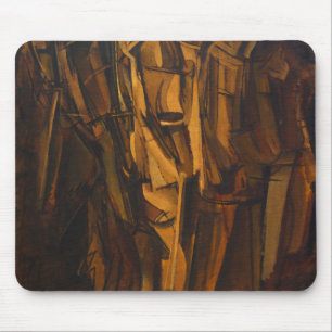 Marcel Duchamp Sad Young Man on a Train Mouse Mat