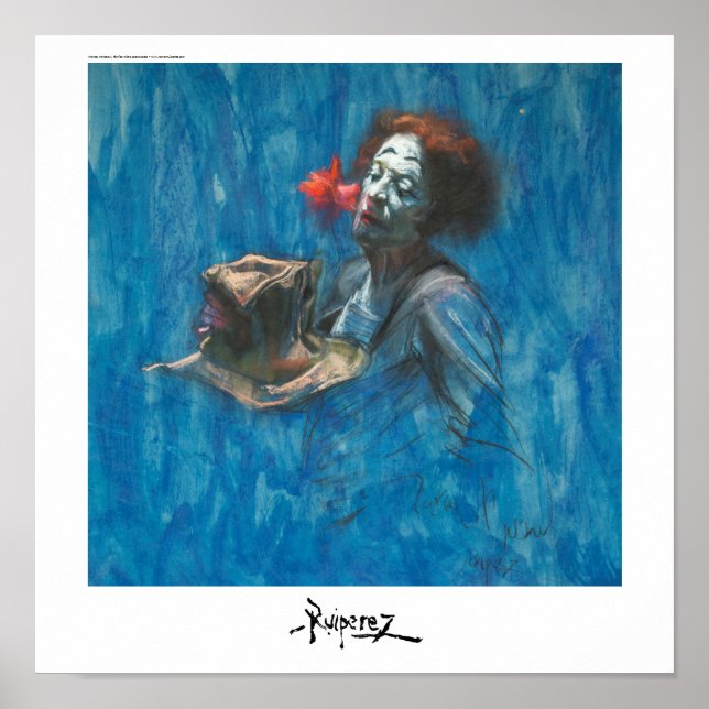 "Marcel Marceau", by Ruiperez Poster (Front)