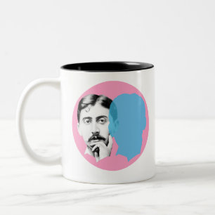 Marcel Proust Two-Tone Coffee Mug