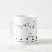 Marcella peptide name mug (Front Left)