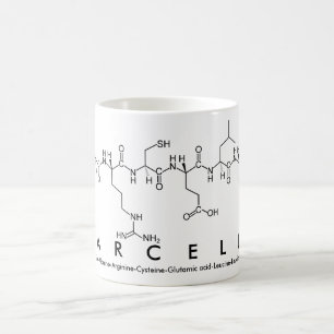 Marcella peptide name mug
