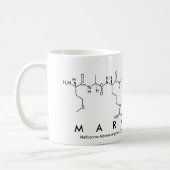 Marcella peptide name mug (Left)