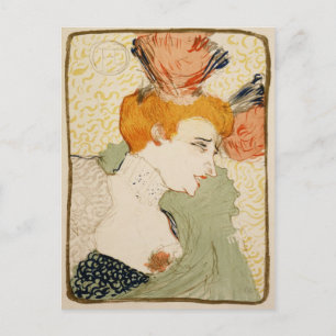 Marcelle Lender, Henri de Toulouse-Lautrec Postcard