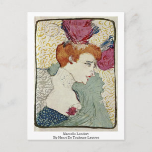 Marcelle Lendert By Henri De Toulouse-Lautrec Postcard