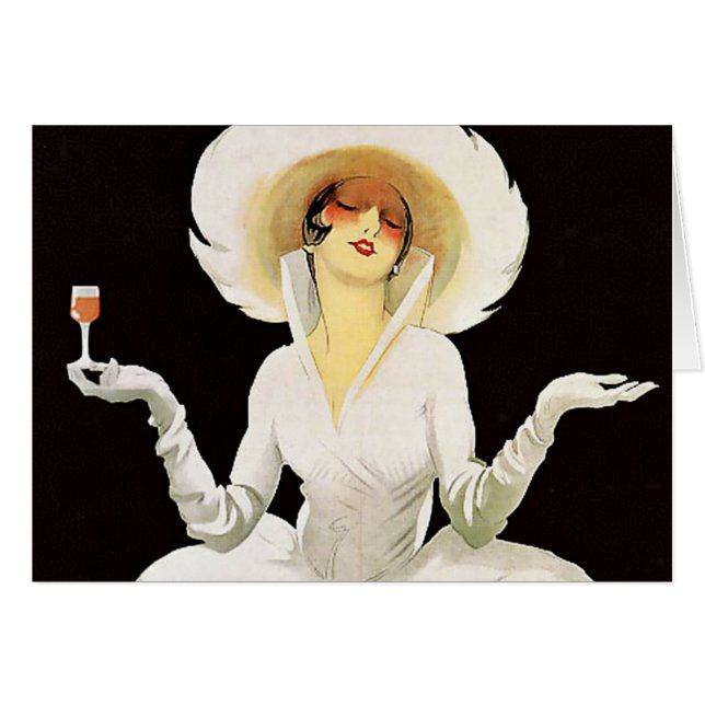 Marcello Dudovich Art Deco Ad “Vermouth” (Front Horizontal)