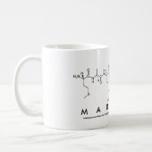 Marcely peptide name mug (Left)