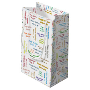 March, 22 Birthday Gift Bag
