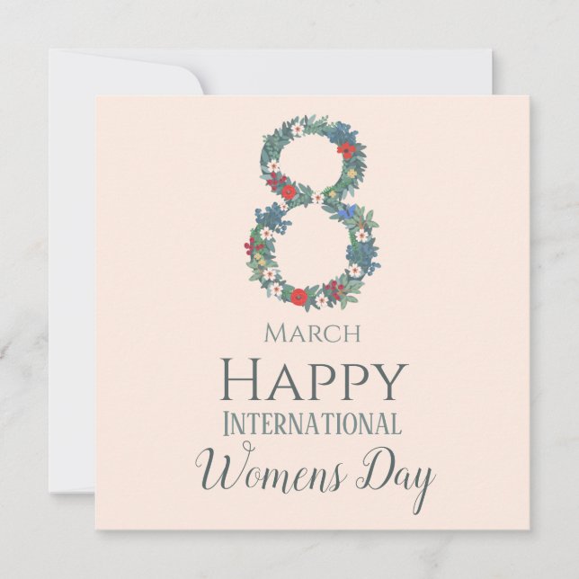 March 8 International Womens Day      (Front)