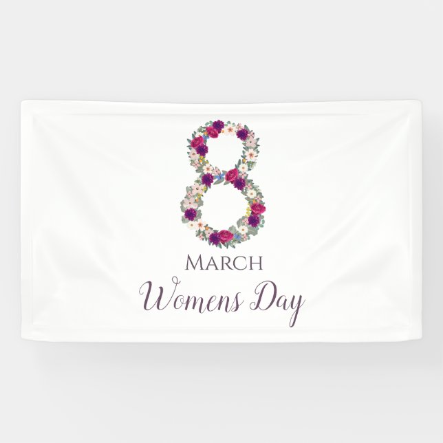 March 8 International Womens Day      Banner (Horizontal)